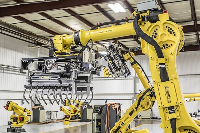 mechanical robot gripper