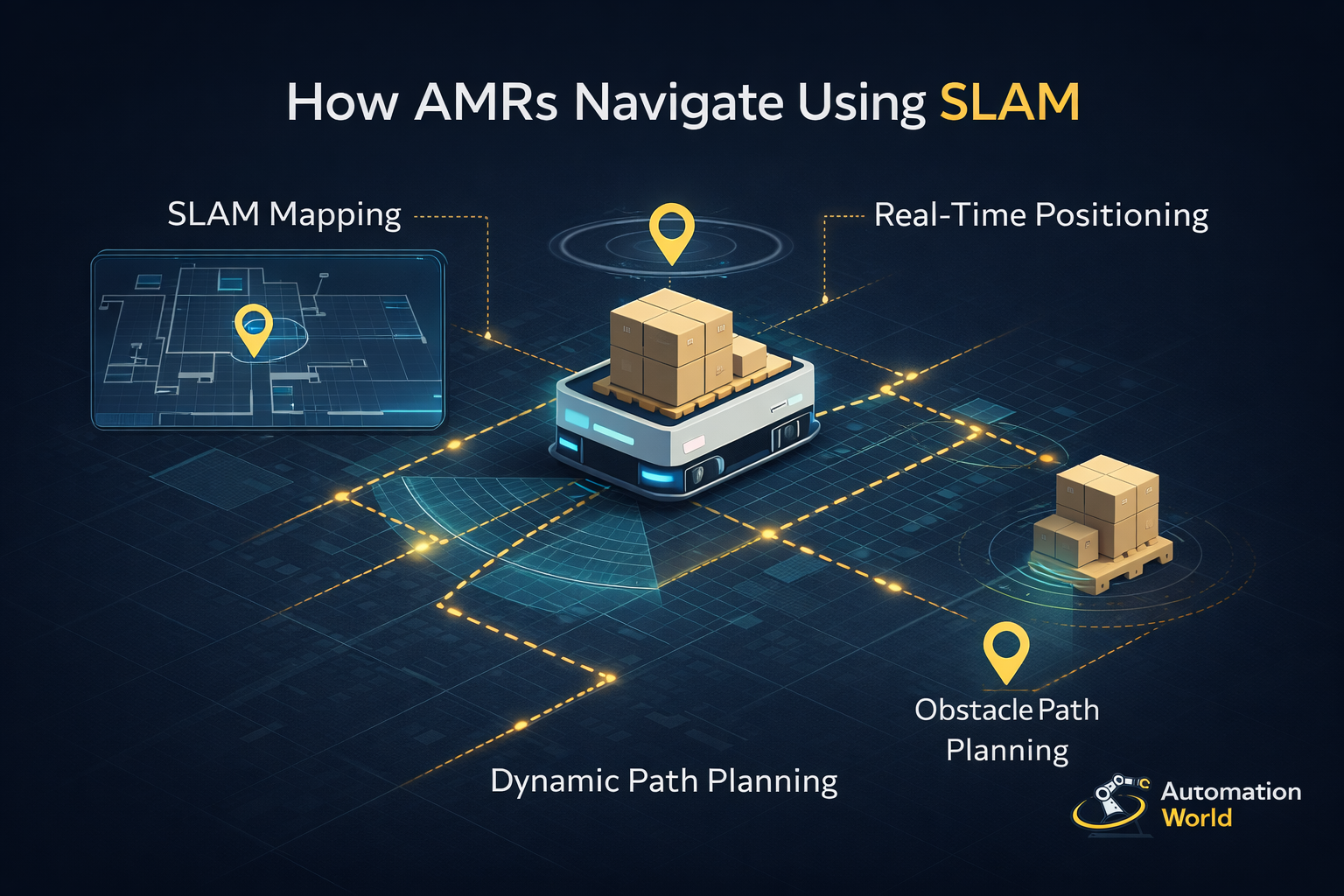 SLAM - Simultaneous Localisation and Mapping