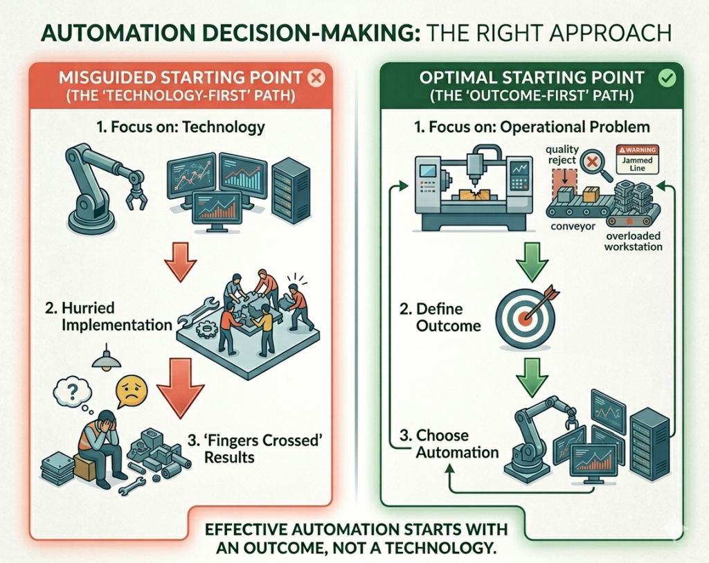 Automation Decision Making Infographic