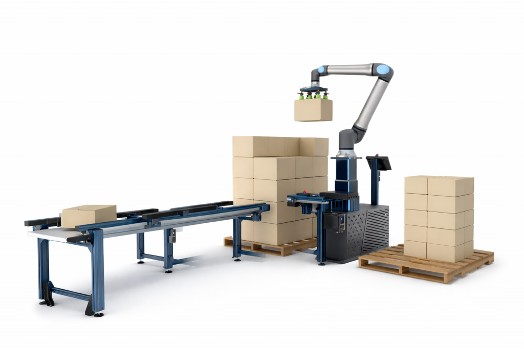 cobot palletising cell