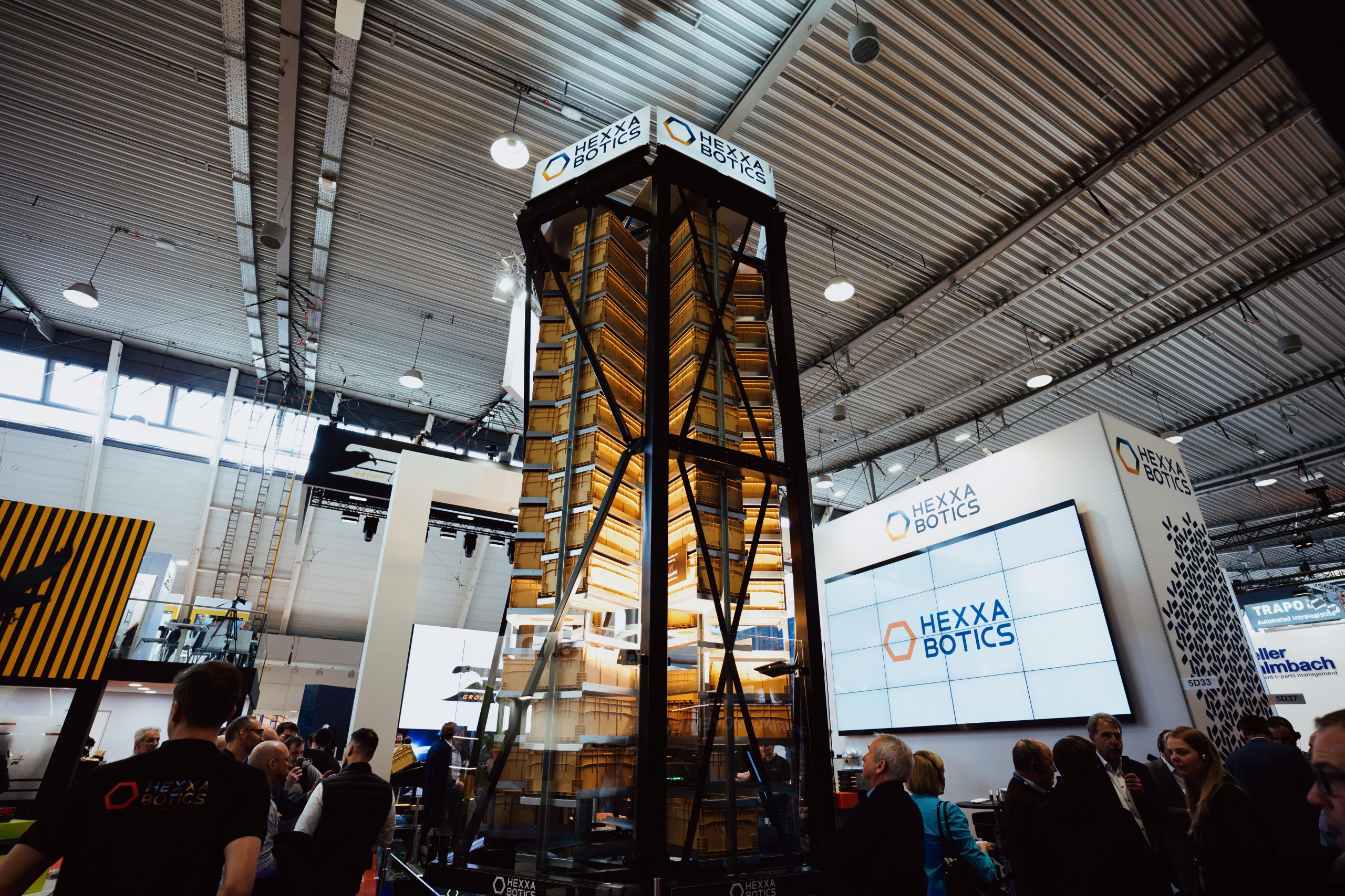 Hexxabotics Grid System ASRS