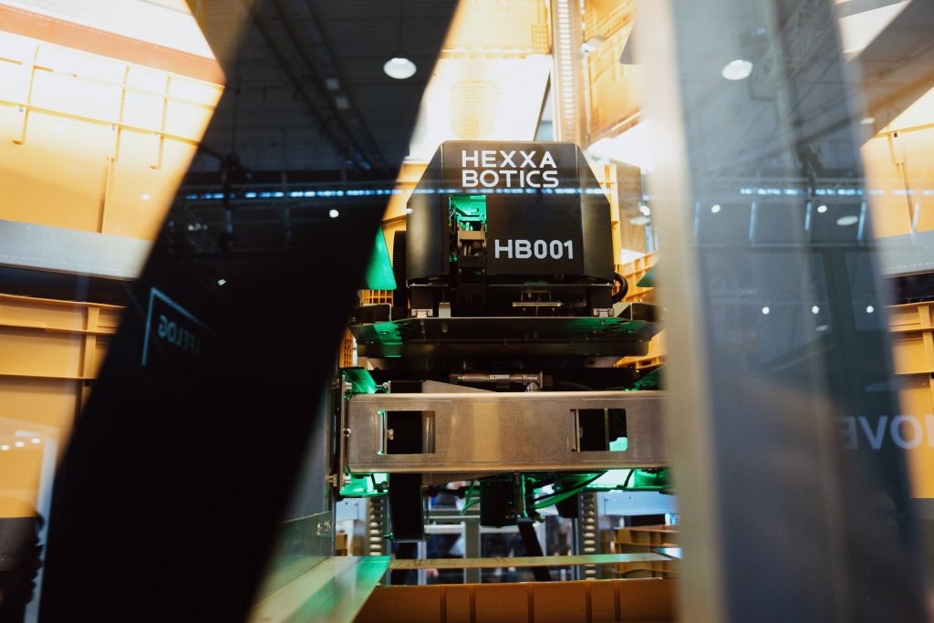 Hexxabotics grid robot
