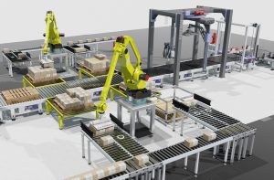 Robot Palletising UK: Automating End-of-Line Stacking