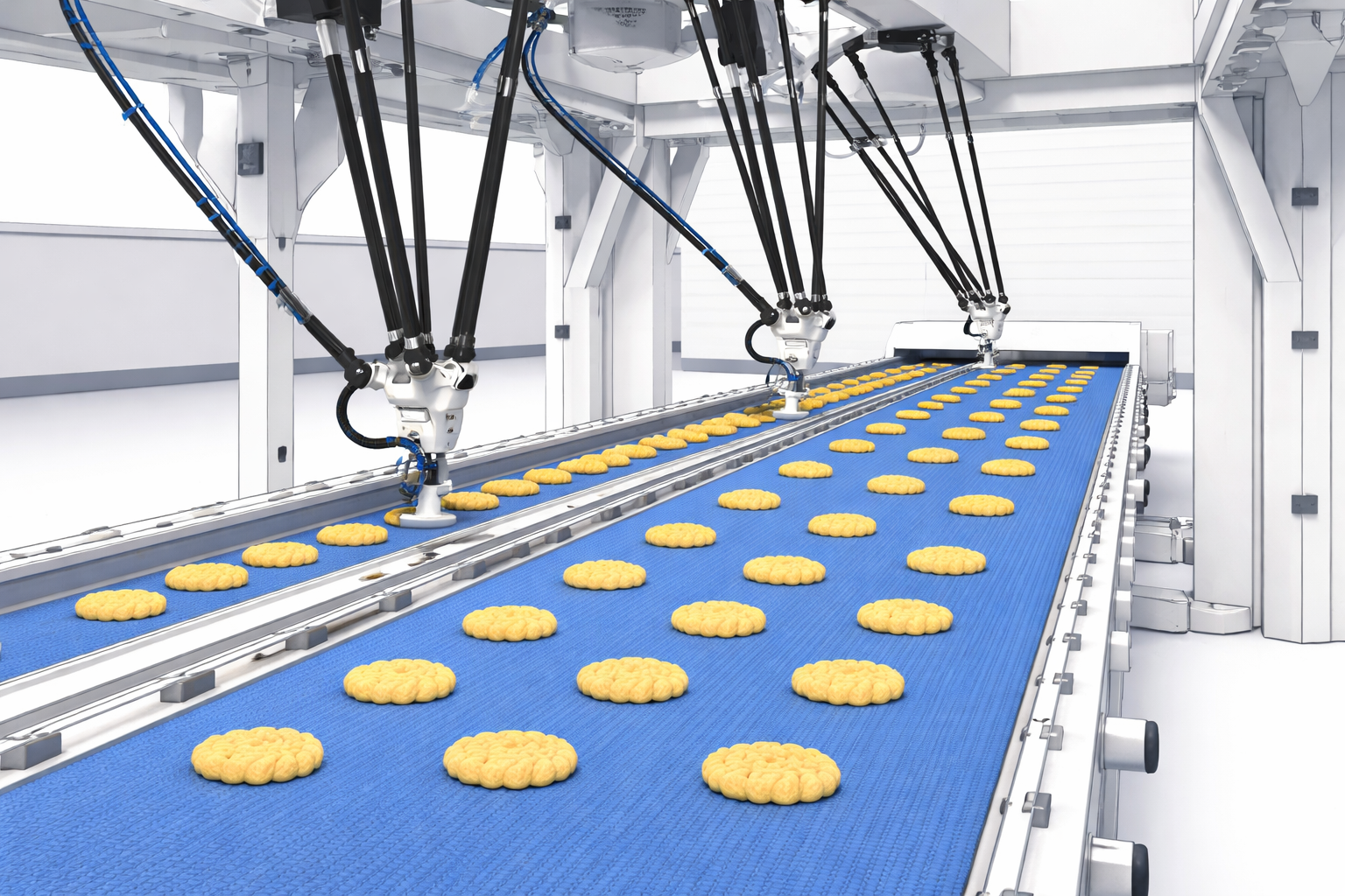 Robotic Pick and Place Delta robots
